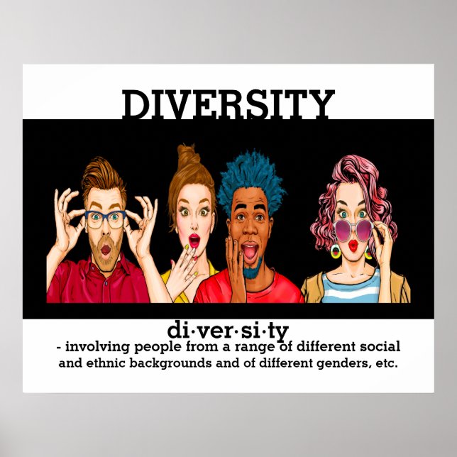 DIVERSITY 2 - Wortschatz Poster (Vorne)