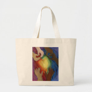Diversity, Aktien, & Inklusion DEI Art Tote Bag Jumbo Stoffbeutel