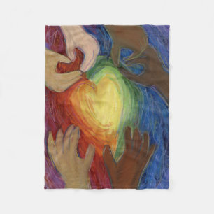 Diversity, Aktien, Inklusion-Fleece Fleecedecke