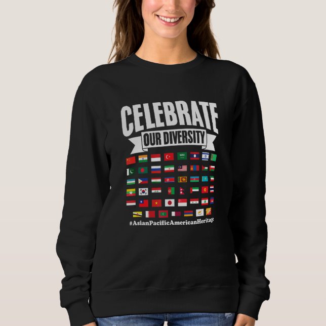 Diversity Asian American Pacific Islander Heritage Sweatshirt (Vorderseite)
