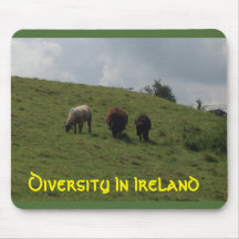 Diversity auf Iren Irlands Mousepad
