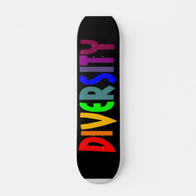 Diversity (Black) Skateboard (Vorne)