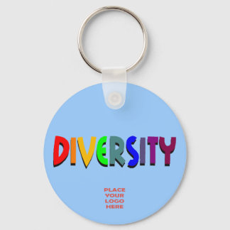 Diversity Custom Baby Blue Schlüsselanhänger
