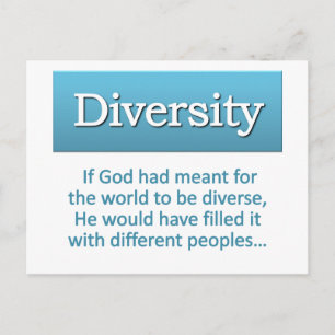 Diversity-Definition Postkarte