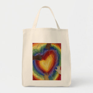Diversity, Equity, & Inclusion DEI Art Tote Bag Tragetasche