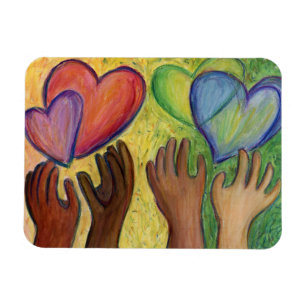 Diversity, Equity, & Inclusive (DEI)-Kühlschrankma Magnet