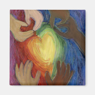 Diversity, Equity, & Inclusive (DEI)-Kühlschrankma Magnet