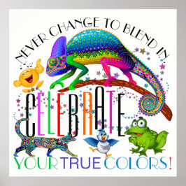 Diversity Ermutigung Akzeptanzplakat Poster