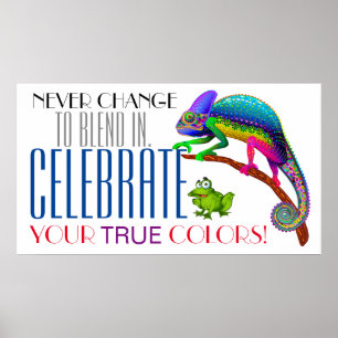 Diversity Ermutigung Akzeptanzplakat Poster