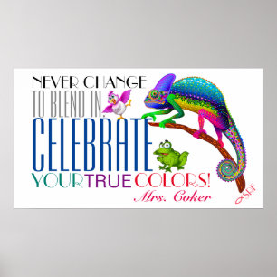 Diversity Ermutigung Akzeptanzplakat Poster