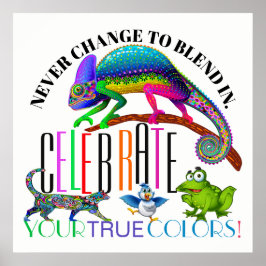 Diversity Ermutigung Akzeptanzplakat Poster