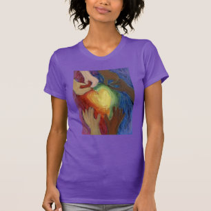 Diversity für Herz und Liebe Art Custom T - Shirt