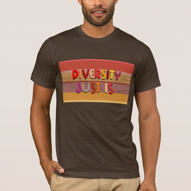 Diversity ist nur Bands T - Shirt (Vorderseite)