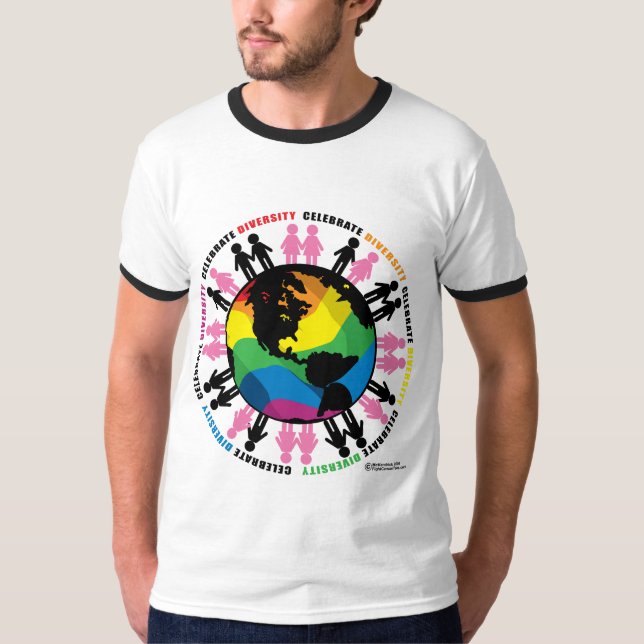 Diversity LGBT T-Shirt (Vorderseite)