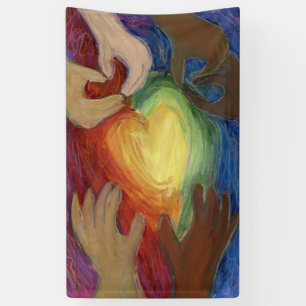 Diversity Liebe  Kunst - kundenspezifischer Banner