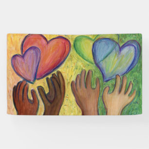 Diversity Liebe Kunst - kundenspezifischer Banner