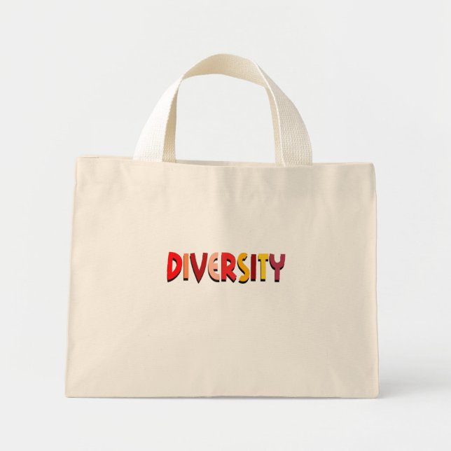 Diversity Mini Stoffbeutel (Vorne)
