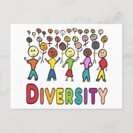 Diversity Postkarte