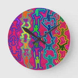 Diversity Runde Wanduhr