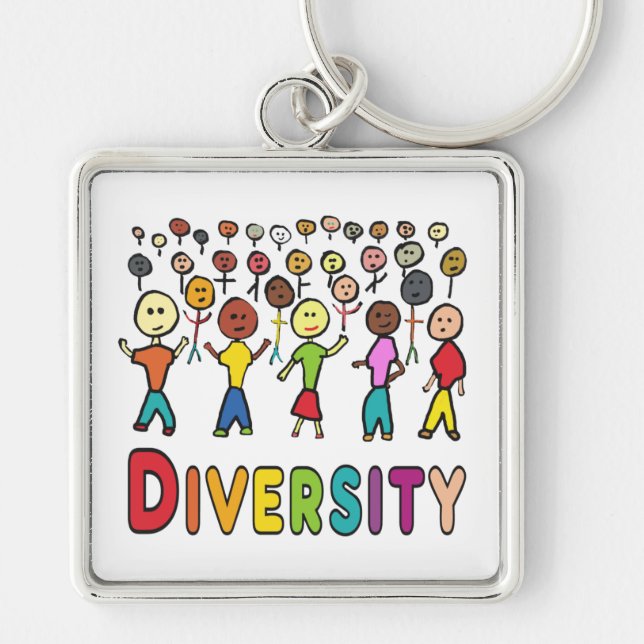 Diversity Schlüsselanhänger (Vorne)