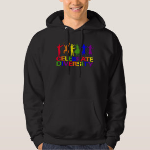 Diversity-Shirt feiern - Stil wählen Hoodie