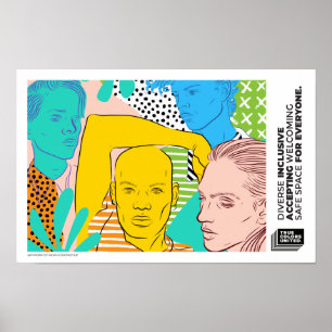 Diversity- und Inklusivposter Poster