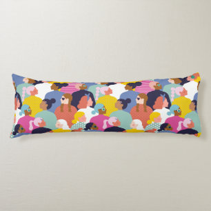 Diversity von Frauen - Frauen verschiedener Rassen Seitenschläferkissen