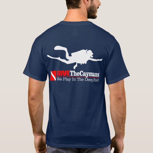 DIVETheCaymans T-Shirt (Rückseite)