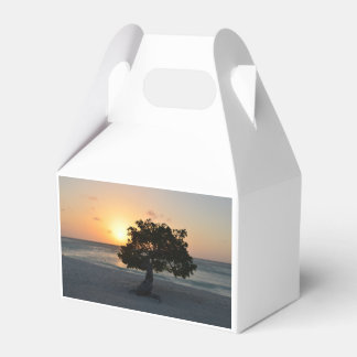 Divi Tree Sunset Geschenkschachtel