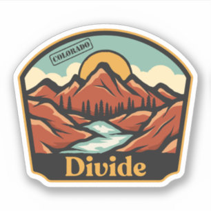 Divide, Colorado Aufkleber