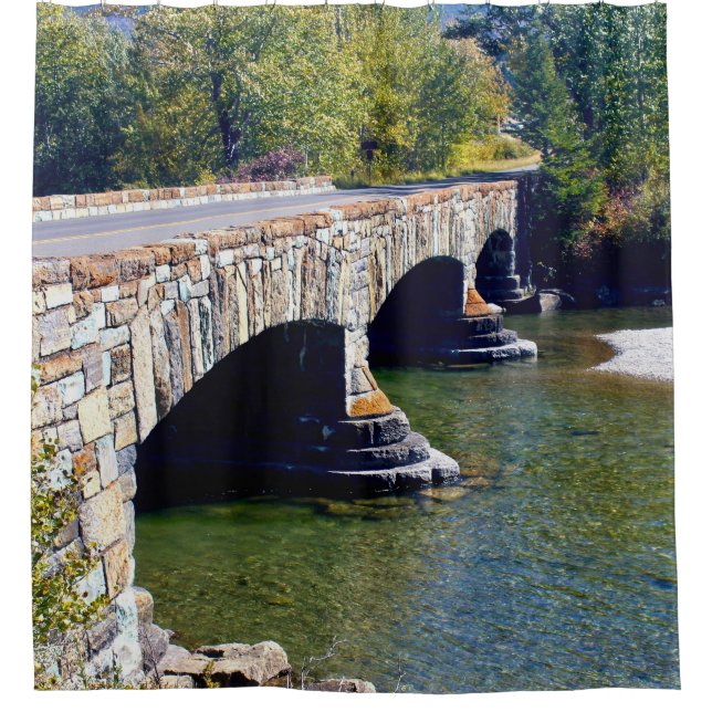 Divide Creek Brücke Duschvorhang (Vorderseite)