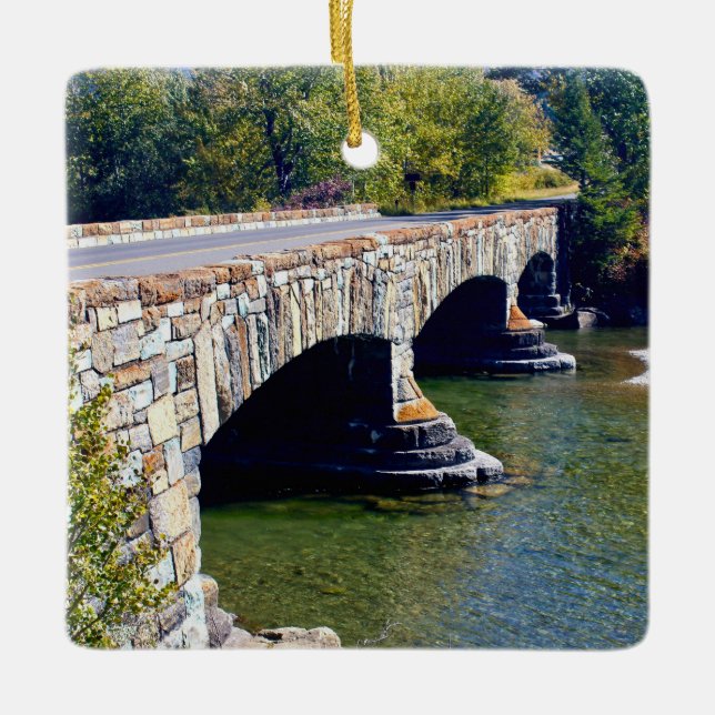 Divide Creek Brücke Keramikornament (Vorderseite)