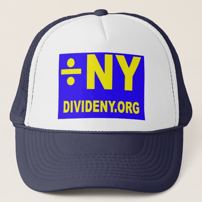 Divide NYS hat Truckerkappe (Vorderseite)