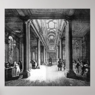 Dividende-Büro, Bank of England Poster