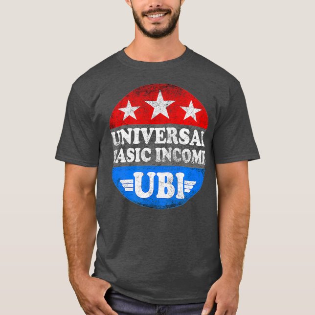 Dividendengerechtigkeit für universelle Grundeinko T-Shirt (Vorderseite)