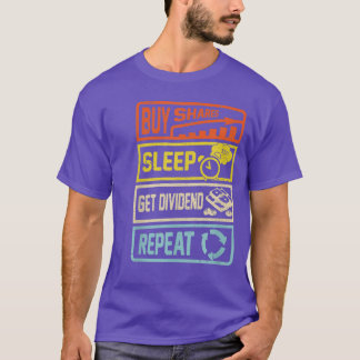 Dividendengeschäft mit sonnigen Aktien T-Shirt