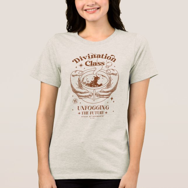 Divinationsklasse - Die Zukunft enthüllen Tri-Blend Shirt (Vorderseite)