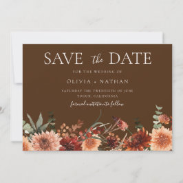 Divine Boho Wedding Beautiful Save the Date