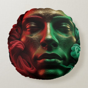 Divine Essence Rundes Kissen