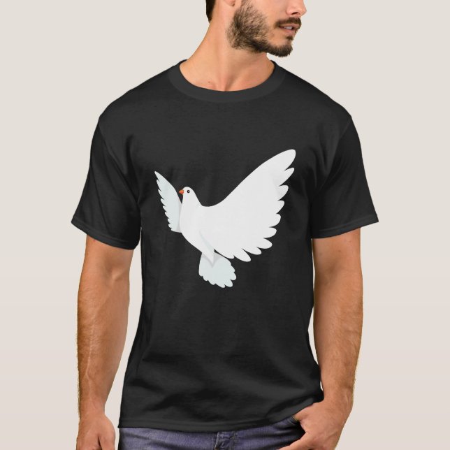 Divine Female  Peace Dove T-Shirt (Vorderseite)