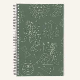 Divine Feminie Manifestation Journal Notizbuch