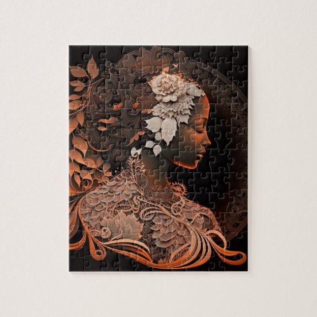 DIVINE FEMININE #1 Rätsel Puzzle (Vertikal)