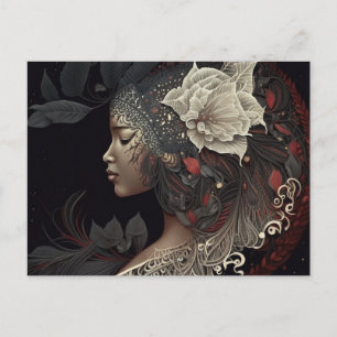 DIVINE FEMININE #2 POSTCARD POSTKARTE