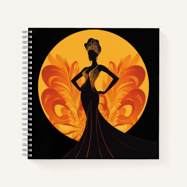 DIVINE FEMININE #4 NOTIZBUCH (Vorderseite)