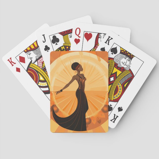 DIVINE FEMININE #5 SPIELKARTEN (Rückseite)