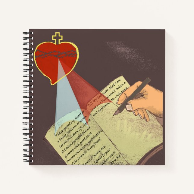 Divine Inspiration Notebook Notizbuch (Vorderseite)