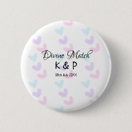 Divine match add pair name Letter heart Button