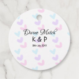 Divine match add pair name Letter heart Geschenkanhänger
