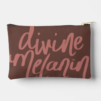 Divine Melanin Accessory Pouch - Afrozentrisch Zubehörtasche