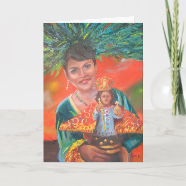 Divine Mercy Christmas Cards! Feiertagskarte (Vorderseite)